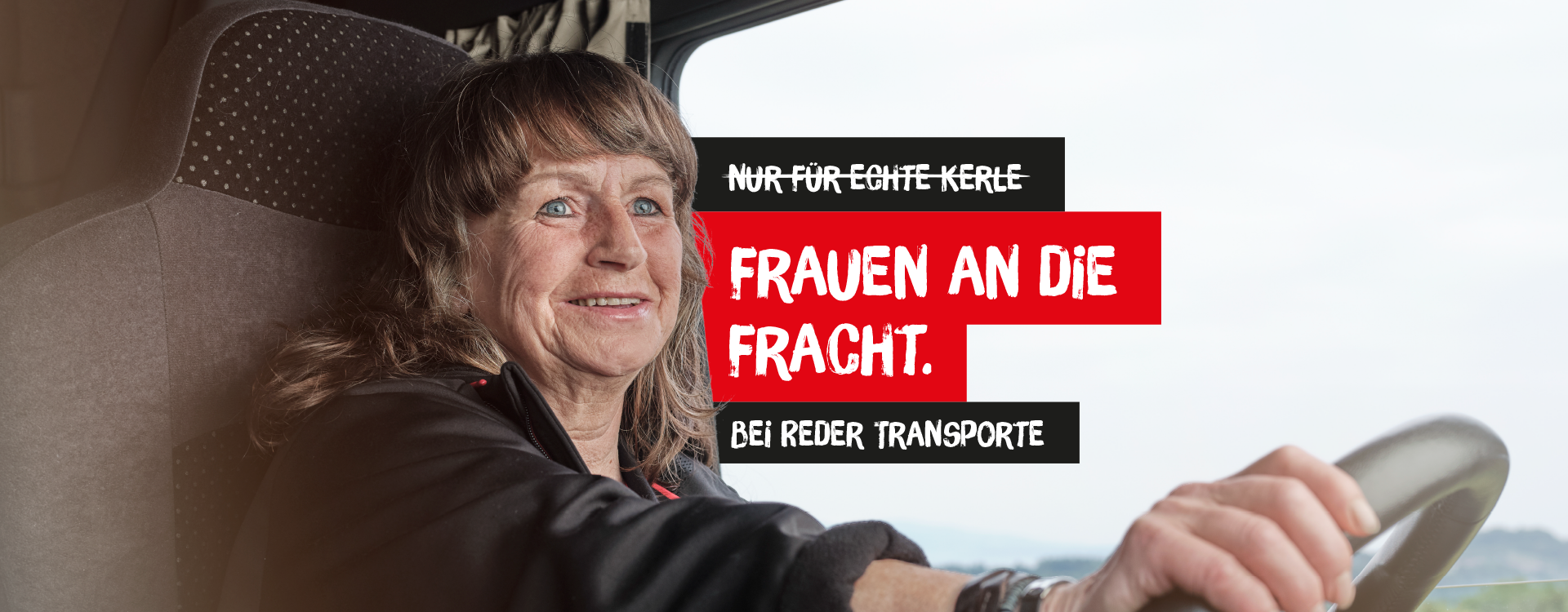 REDER Transporte | Esther | Frauen an die Fracht.